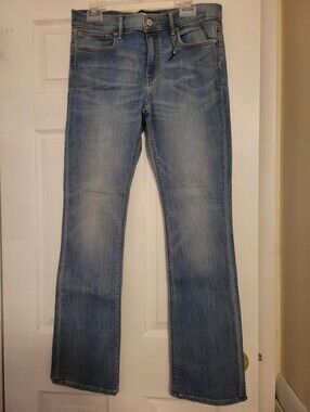 Women's Express Light Blue Barely Boot Jeans